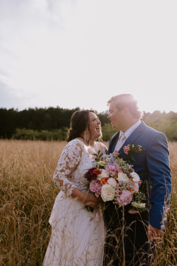 Beautiful indoor wedding venue scene. 